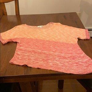 Orange/red lightweight sweater